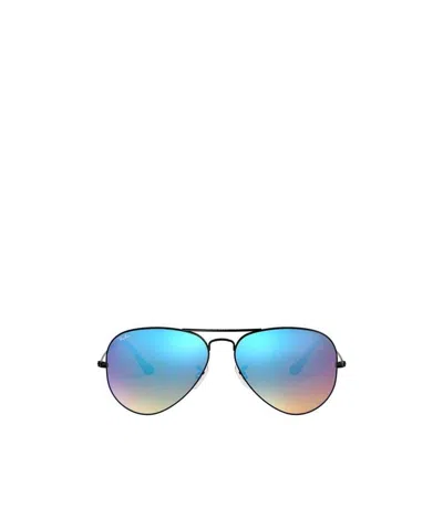 Ray Ban Ray-ban Aviator Frame Sunglasses In Blue