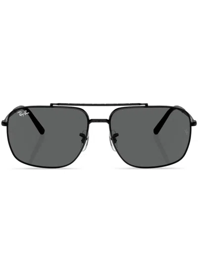 Ray Ban Aviator-frame Sunglasses In Schwarz
