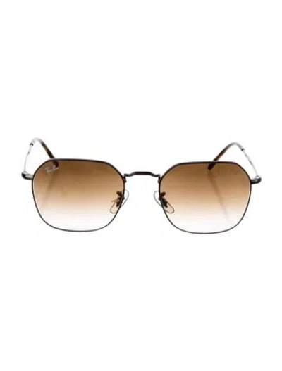 Pre-owned Ray Ban Aviator Gradient Sunglasses In Multi