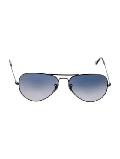 Pre-owned Ray Ban Aviator Gradient Sunglasses In Multi