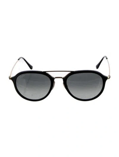 Pre-owned Ray Ban Aviator Gradient Sunglasses In Multi