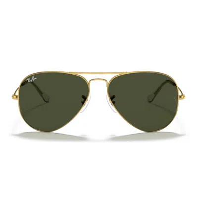Ray Ban Aviator Large Metal Gold / Green