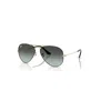 Ray Ban Aviator Large Metal Sonnenbrillen Arista Fassung Blau Glas 58-14