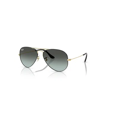 Ray Ban Aviator Large Metal Sonnenbrillen Arista Fassung Blau Glas 58-14