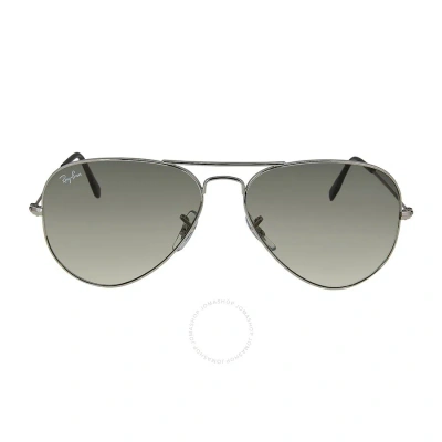 Ray Ban Aviator Light Grey Gradient Unisex Sunglasses Rb3025 003/32 58