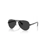 Ray Ban Aviator Max Sonnenbrillen Schwarz Fassung Schwarz Glas Polarisiert 58-16 In Black