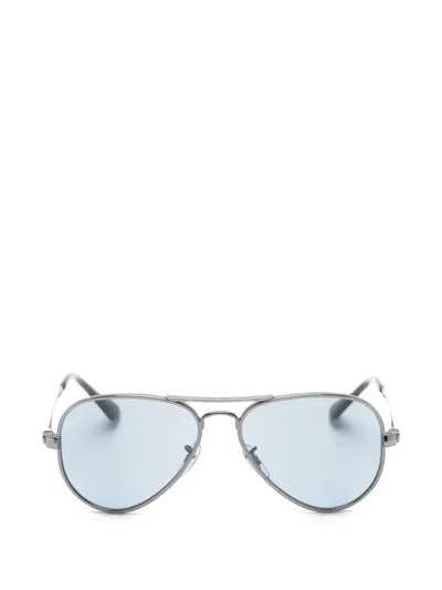 Ray Ban Aviator Max Sunglasses In Blue