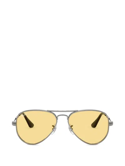 Ray Ban Aviator Max Sunglasses In Yellow