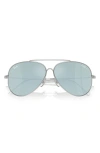 RAY BAN AVIATOR REVERSE 59MM PILOT SUNGLASSES