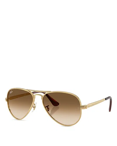 Ray Ban Ray-ban Aviator Sunglasses, 58mm In Brown
