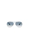 Ray Ban Aviator Sunglasses In Blue