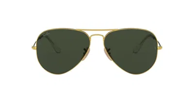 Ray Ban Aviator Sunglasses In W3400