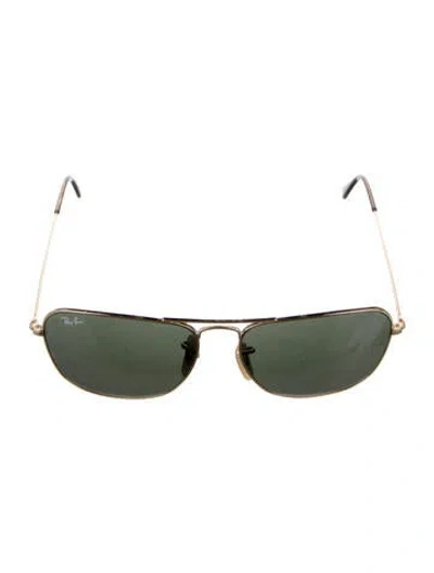 Pre-owned Ray Ban Aviator Tinted Sunglasses