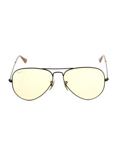 Pre-owned Ray Ban Aviator Tinted Sunglasses In Multi