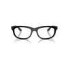 Ray Ban Balorette Optics Eyeglasses Black Frame Clear Lenses Polarized 54-18 In Black
