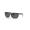 Ray Ban Balorette Sonnenbrillen Grau Gestreift Fassung Blau Glas 57-19 In Grau Gestreift