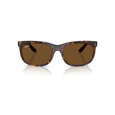 Ray Ban Balorette Sunglasses Havana Frame Brown Lenses Polarized 60-19