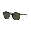 Ray Ban Bernard Sunglasses Black Frame Green Lenses 51-20