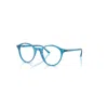 Ray Ban Bernard Optics  Blau Fassung Klar Glas Polarisiert 51-21 In Blau