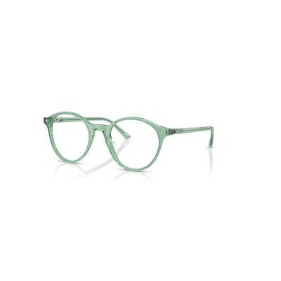 Ray Ban Eyeglasses Unisex Bernard Optics - Light Green Frame Clear Lenses Polarized 49-21 In Hellgrün