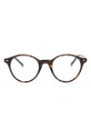 Ray Ban Bernard Round-frame Glasses In Brown