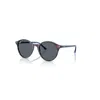 Ray Ban Bernard Sonnenbrillen Blau Transparent Fassung Blau Glas 53-21 In Blau Transparent