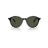 Ray Ban Bernard Sunglasses Black Frame Green Lenses 51-20 In Black