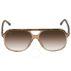 RAY BAN RAY BAN BILL LIGHT BROWN GRADIENT SQUARE UNISEX SUNGLASSES RB2198 129251 56