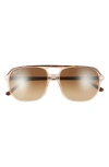 Ray Ban Bill One 60mm Square Sunglasses In Brown Gradient