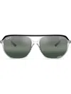 Ray Ban Bill One 60mm Square Sunglasses In Schwarz