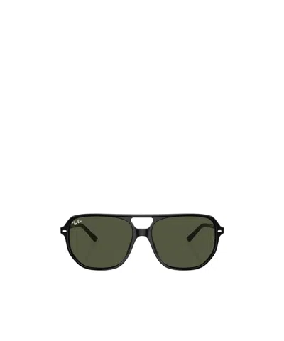 Ray Ban Bill One Rectangle-frame Sunglasses In Black