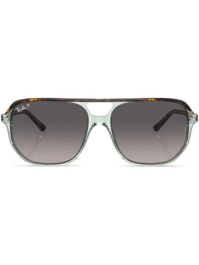 Ray Ban Bill One Square-frame Sunglasses In Braun