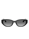 Ray Ban Rb4457d Bio-based Sonnenbrillen Schwarz Fassung Grau Glas 55-19 In Black