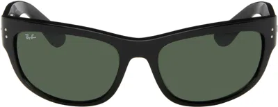 Ray Ban Black Mega Balorama Sunglasses In 901/31