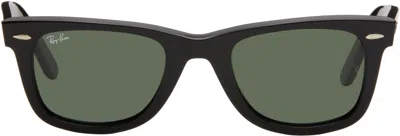 Ray Ban Black Original Wayfarer Bio-based Sunglasses In 135831