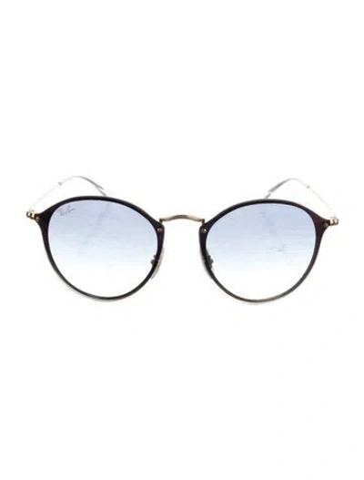Pre-owned Ray Ban Blaze Round Round Sunglasses In Multi