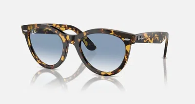 Ray Ban Blue Gradient Oval Unisex Sunglasses Rb2241f 13323f 54 In Multi