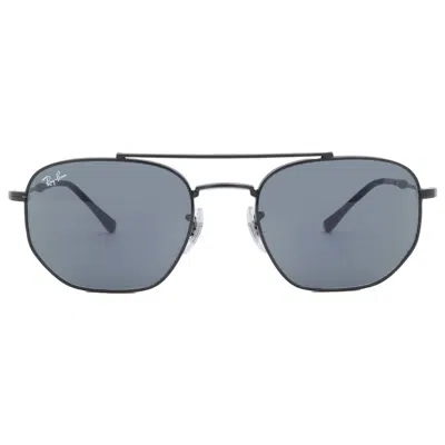 Ray Ban Blue Irregular Unisex Sunglasses Rb37079257r554 In Purple