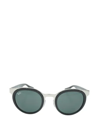 Ray Ban Bonnie Round-frame Sunglasses In Gray