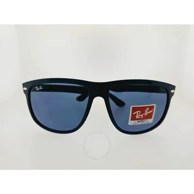 Ray Ban Boyfriend Dark Blue Square Men's Sunglasses Rb4147 671780 60 In Blue / Dark
