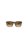 Ray Ban Ray-ban 60mm Polarized Gradient Square Sunglasses In Brown