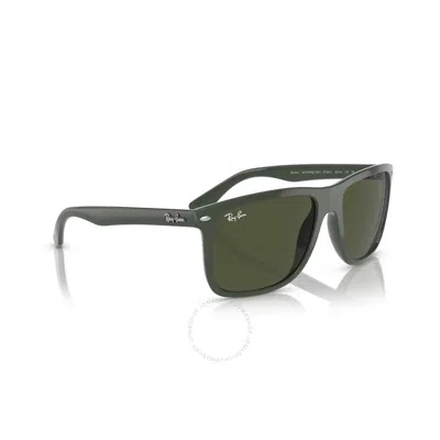 Ray Ban Boyfriend Two Green Square Unisex Sunglasses Rb4547 671931 57