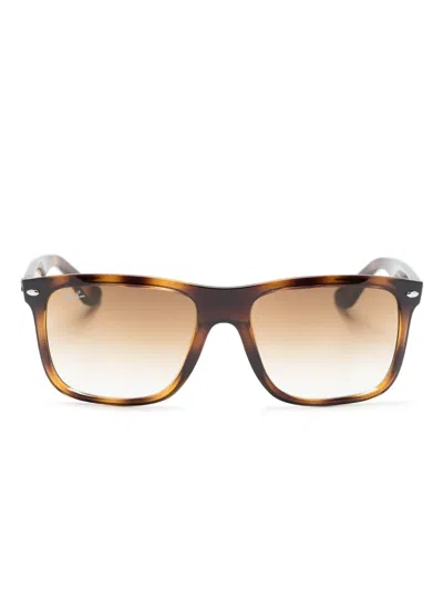 Ray Ban Boyfriend Two Tortoiseshell Sunglasses In Brown