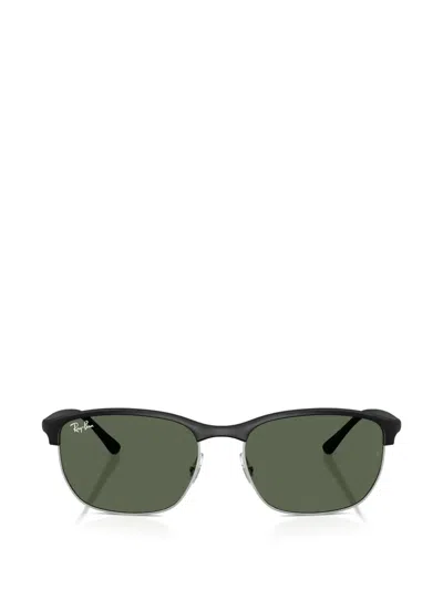 Ray Ban Browline Sunglasses In Gray