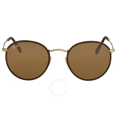 Ray Ban Brown Classic B-15 Round Men's Sunglasses Rb3475q 9041 50