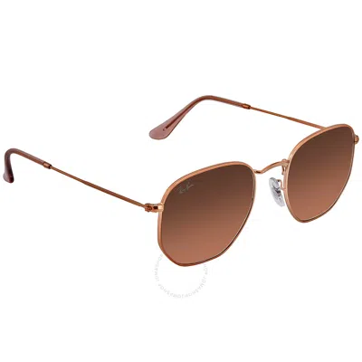Ray Ban Brown Gradient Aviator Sunglasses Rb3548n 9069a554