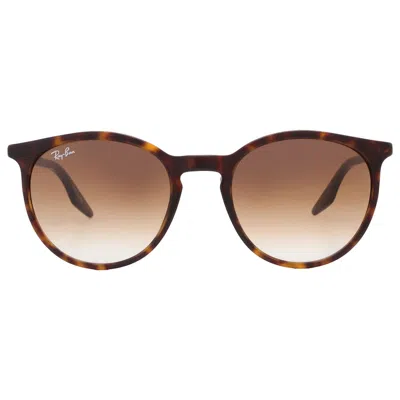 RAY BAN RAY BAN BROWN GRADIENT PHANTOS UNISEX SUNGLASSES RB2204 902/51 51
