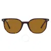 RAY BAN RAY BAN BROWN SQUARE UNISEX SUNGLASSES RB2197 902/33 52