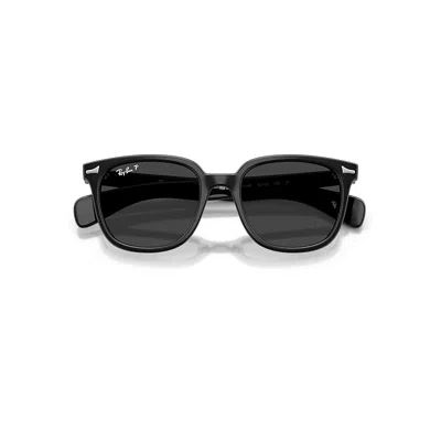 Ray Ban Brunel Ii Sunglasses Black Frame Black Lenses Polarized 53-20