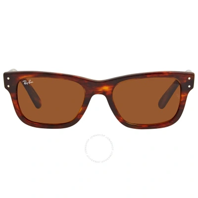Ray Ban Burbank Brown Rectangular Men's Sunglasses Rb2283 954/33 55